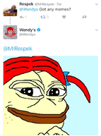 Wendy's pepe the frog